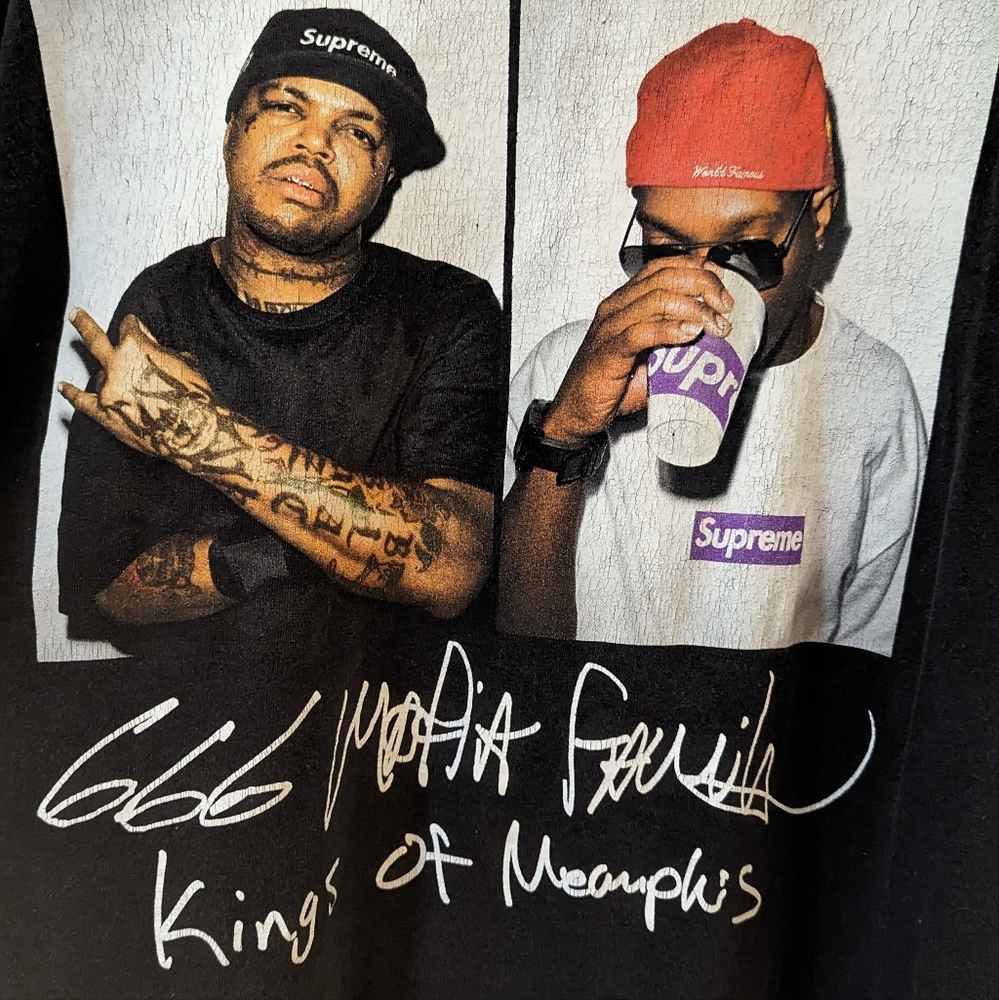 Three 6 Mafia supreme t-shirt